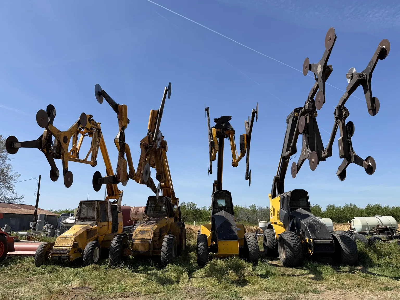 Volkoff Ag specialized orchard equipment fleet